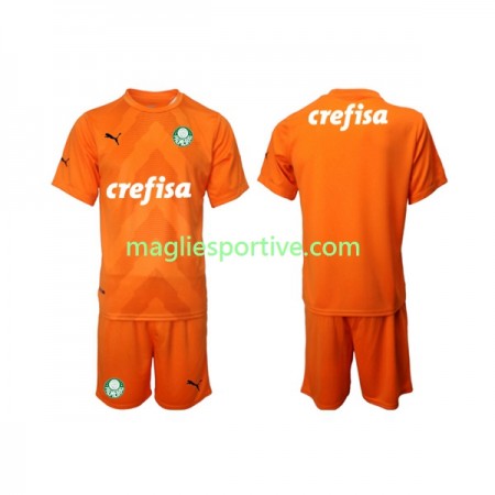 Completo Calcio Palmeiras Portiere Bambino Divisa Terza 2022-2023